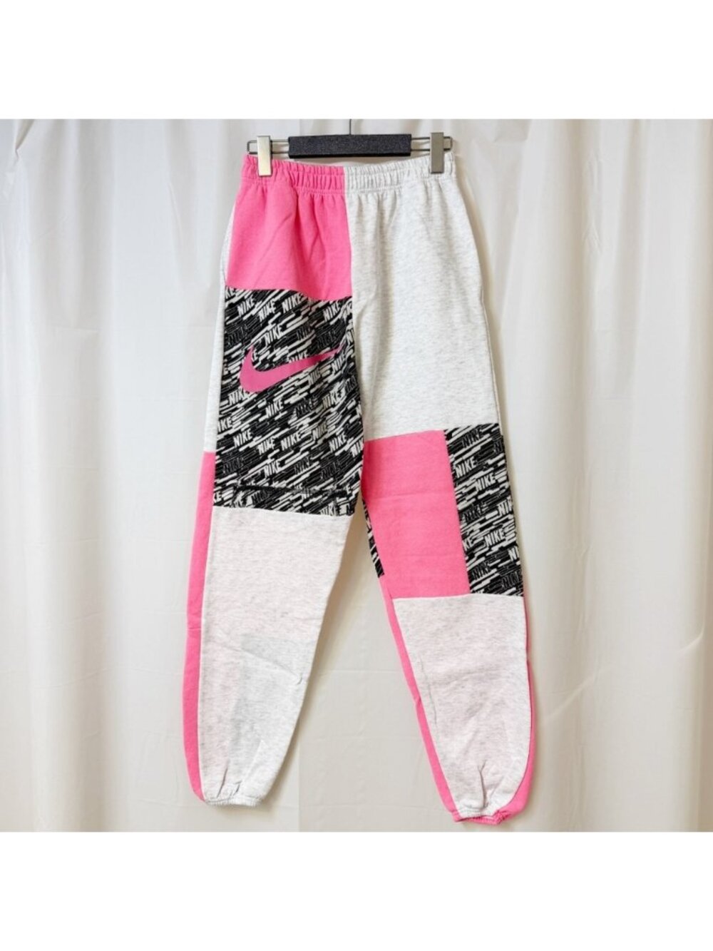 Frankie Collective Nike Rework Patchwork Sweatpants Medium